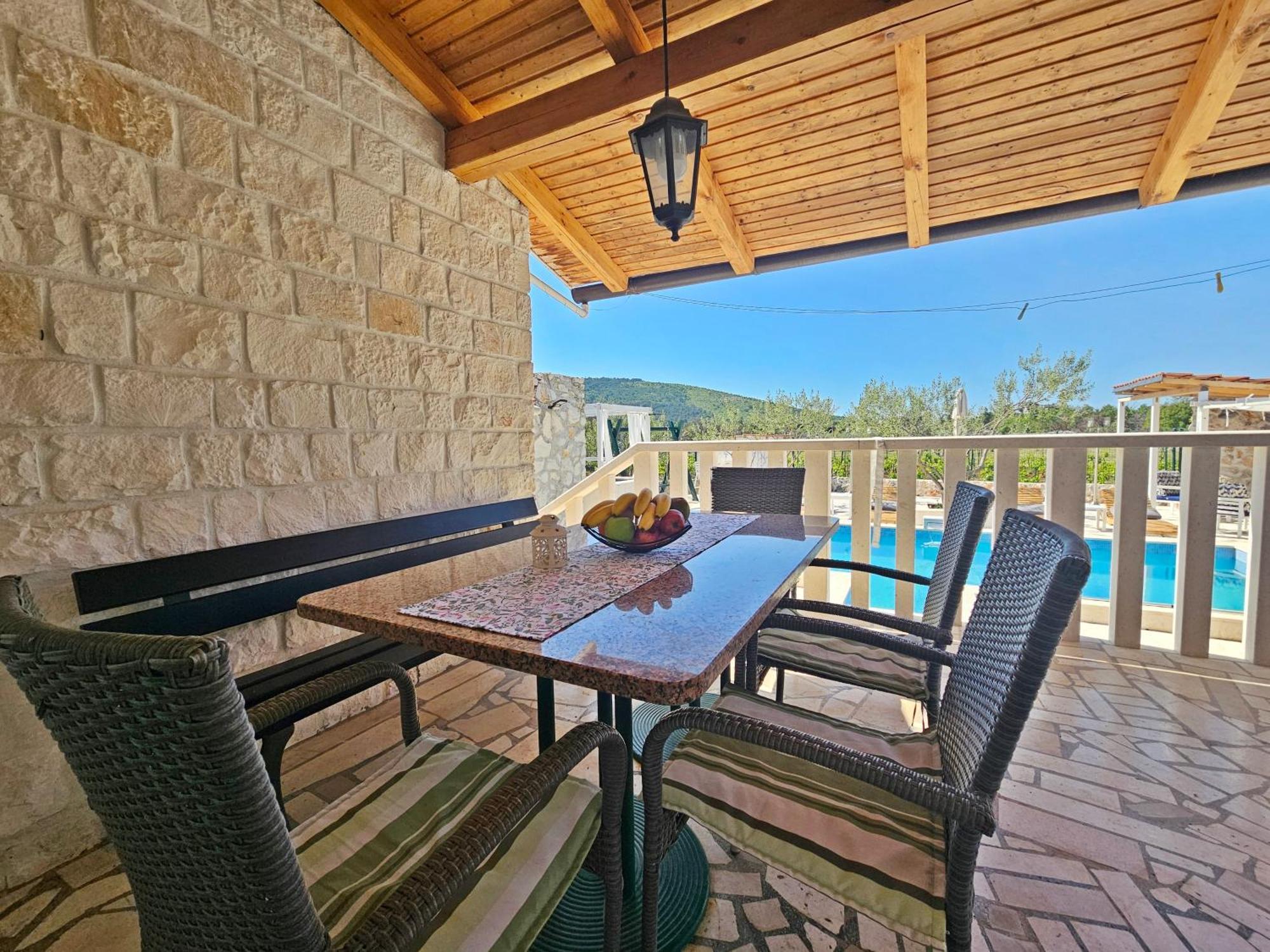 Вілла Flamingo - House With Private Pool Gornji Seget Екстер'єр фото